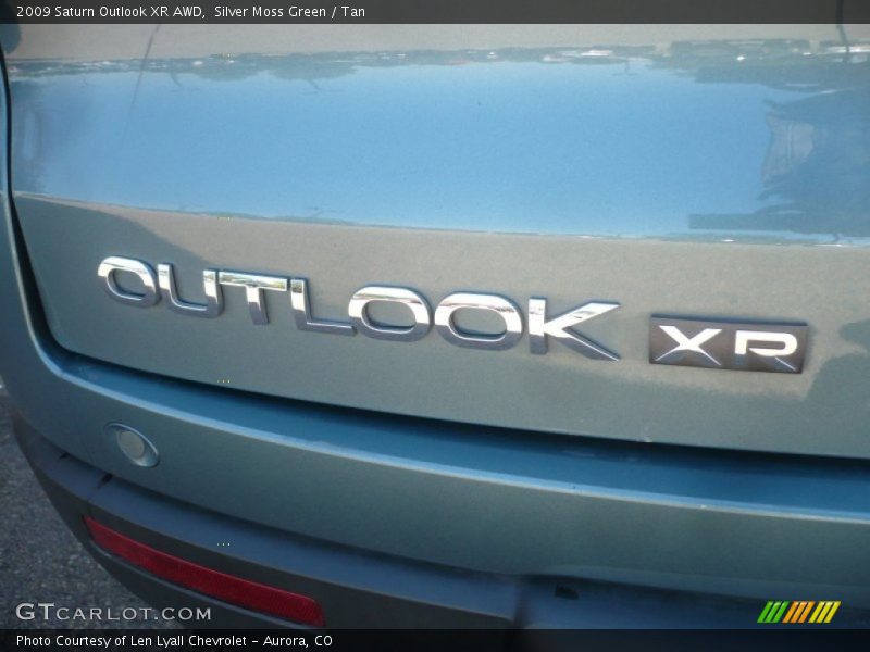 Silver Moss Green / Tan 2009 Saturn Outlook XR AWD