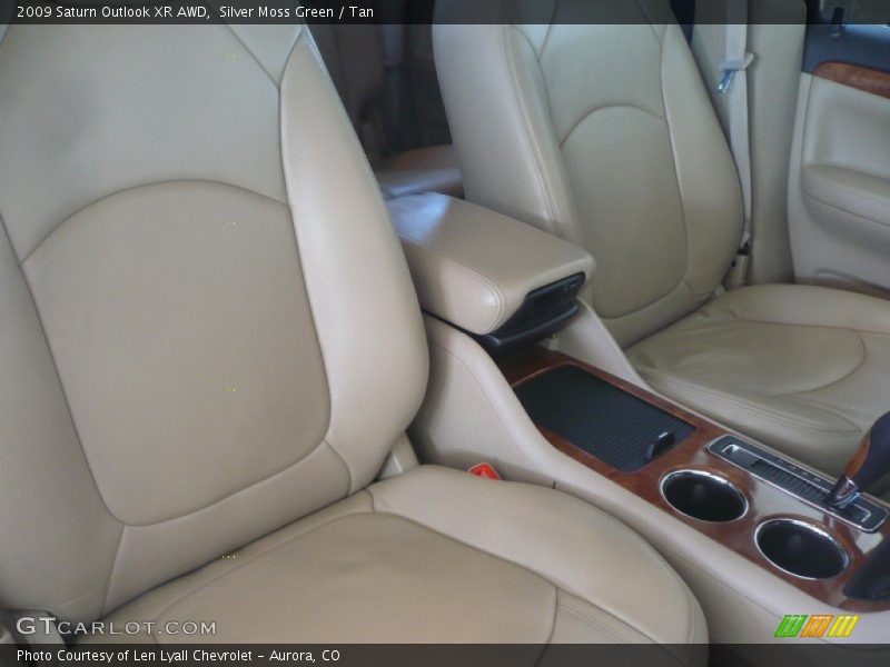 Silver Moss Green / Tan 2009 Saturn Outlook XR AWD