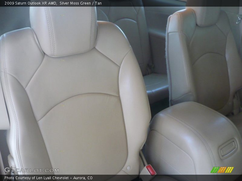 Silver Moss Green / Tan 2009 Saturn Outlook XR AWD