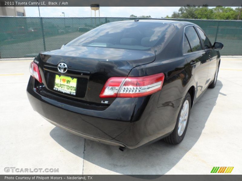 Black / Ash 2011 Toyota Camry LE