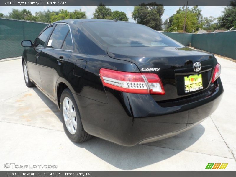 Black / Ash 2011 Toyota Camry LE