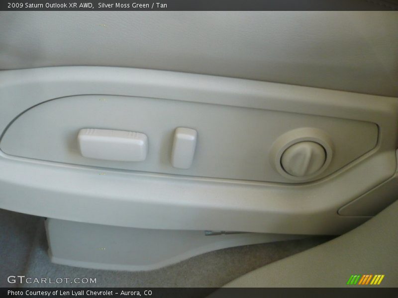 Silver Moss Green / Tan 2009 Saturn Outlook XR AWD