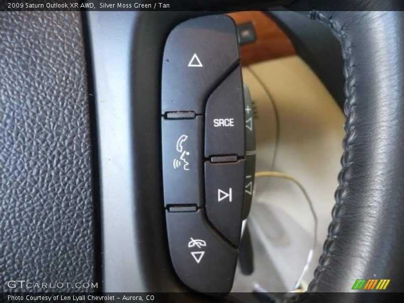 Silver Moss Green / Tan 2009 Saturn Outlook XR AWD