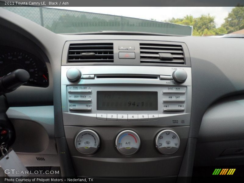 Black / Ash 2011 Toyota Camry LE