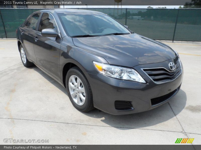 Magnetic Gray Metallic / Ash 2011 Toyota Camry LE