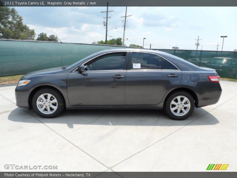 Magnetic Gray Metallic / Ash 2011 Toyota Camry LE