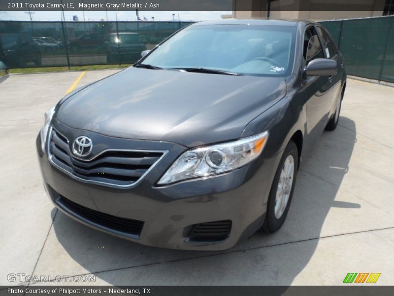 Magnetic Gray Metallic / Ash 2011 Toyota Camry LE