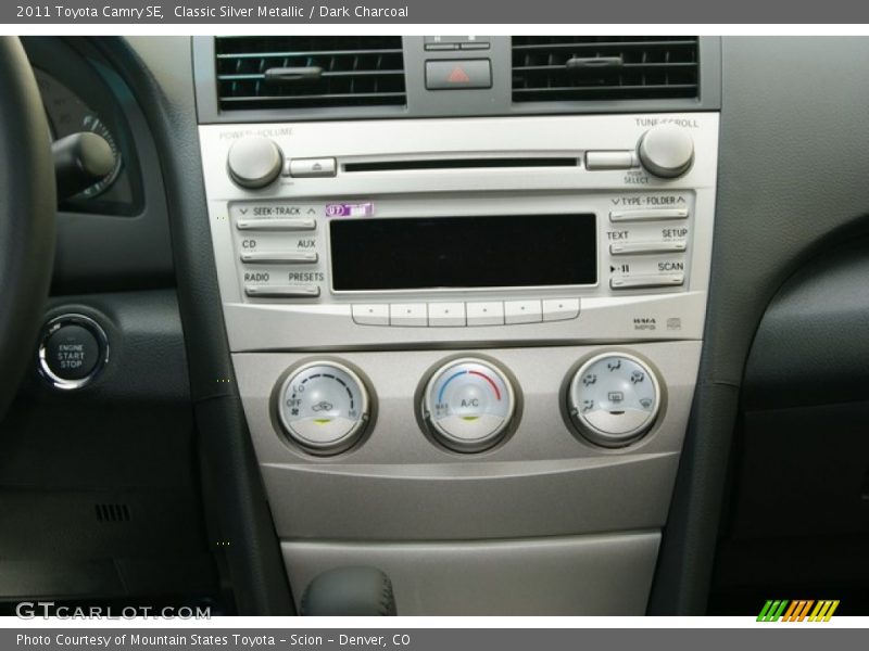 Classic Silver Metallic / Dark Charcoal 2011 Toyota Camry SE