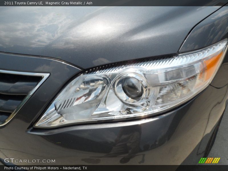 Magnetic Gray Metallic / Ash 2011 Toyota Camry LE