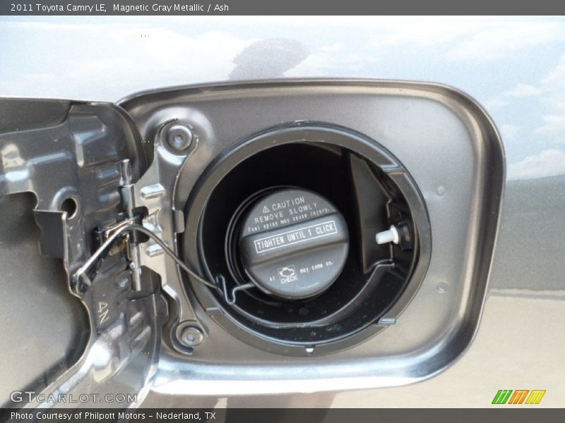 Magnetic Gray Metallic / Ash 2011 Toyota Camry LE