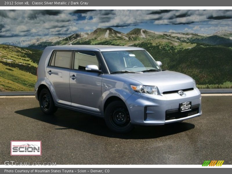 Classic Silver Metallic / Dark Gray 2012 Scion xB