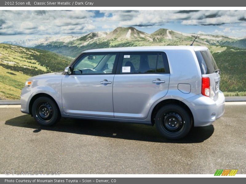 Classic Silver Metallic / Dark Gray 2012 Scion xB