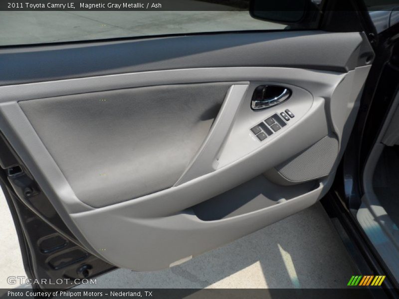 Magnetic Gray Metallic / Ash 2011 Toyota Camry LE