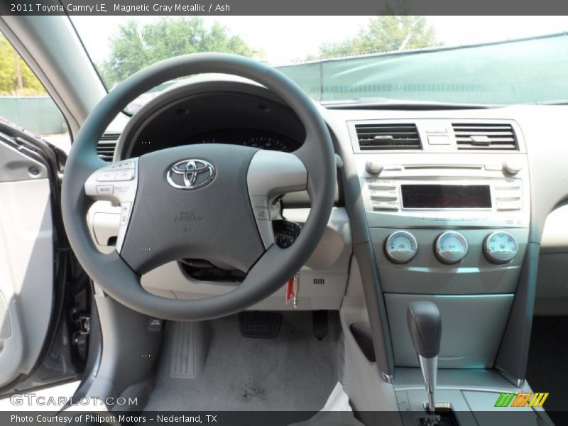 Magnetic Gray Metallic / Ash 2011 Toyota Camry LE
