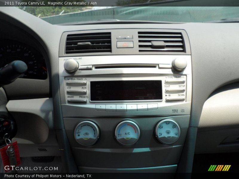 Magnetic Gray Metallic / Ash 2011 Toyota Camry LE