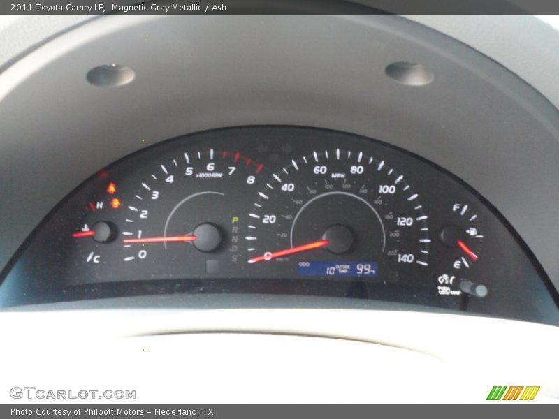 Magnetic Gray Metallic / Ash 2011 Toyota Camry LE