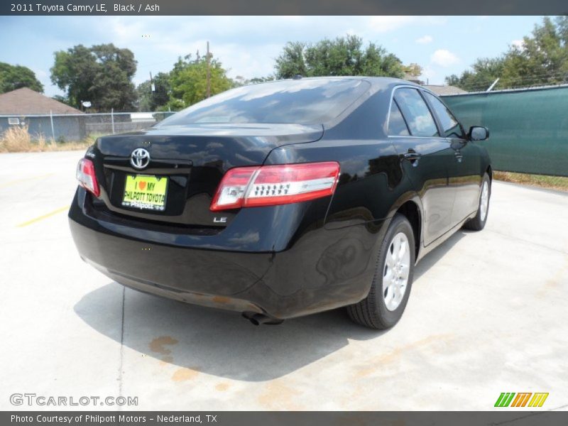 Black / Ash 2011 Toyota Camry LE