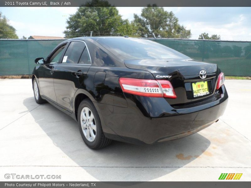 Black / Ash 2011 Toyota Camry LE