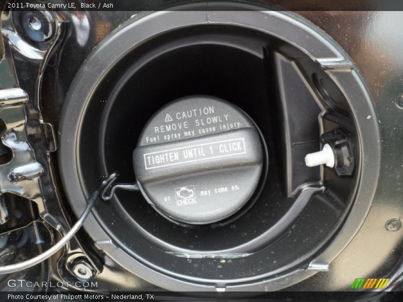 Black / Ash 2011 Toyota Camry LE
