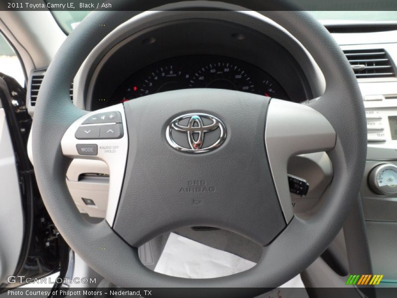 Black / Ash 2011 Toyota Camry LE