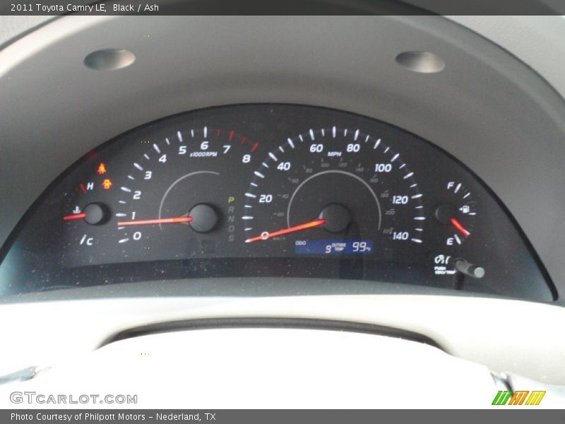 Black / Ash 2011 Toyota Camry LE