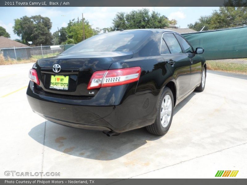 Black / Ash 2011 Toyota Camry LE