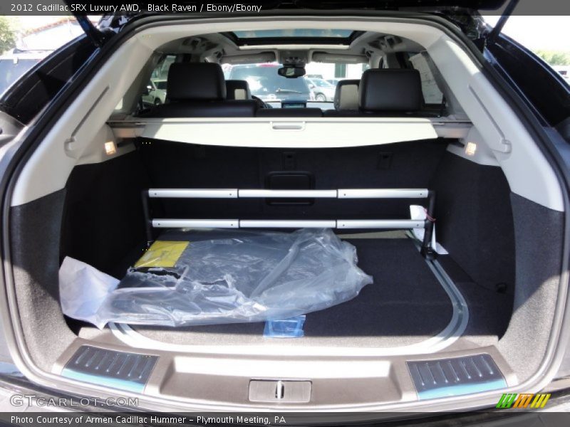  2012 SRX Luxury AWD Trunk