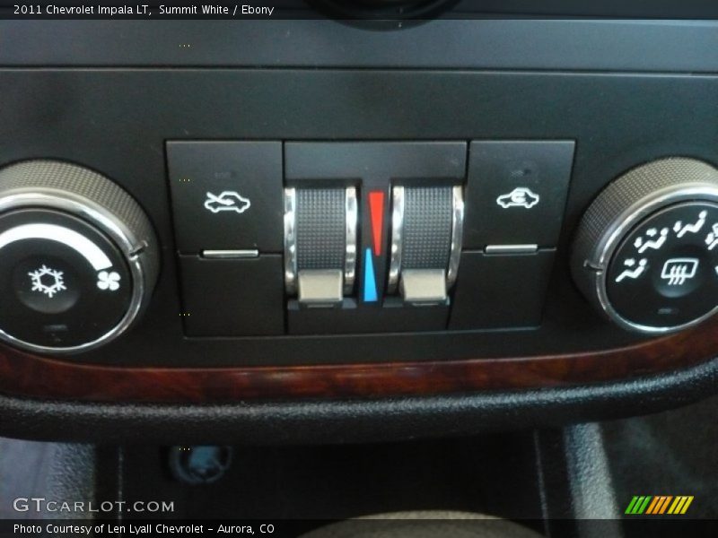 Summit White / Ebony 2011 Chevrolet Impala LT