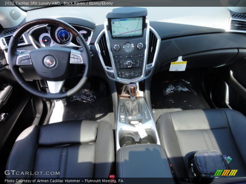 Dashboard of 2012 SRX Luxury AWD