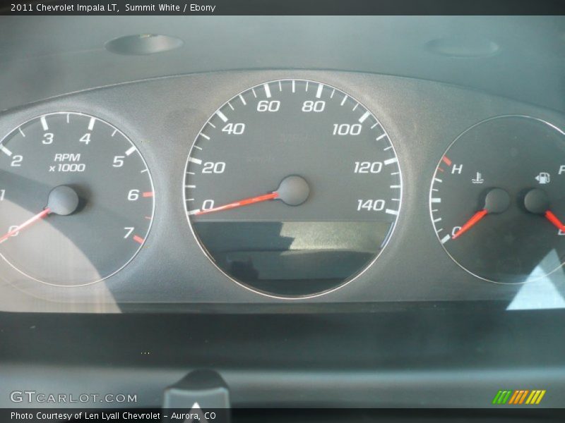Summit White / Ebony 2011 Chevrolet Impala LT