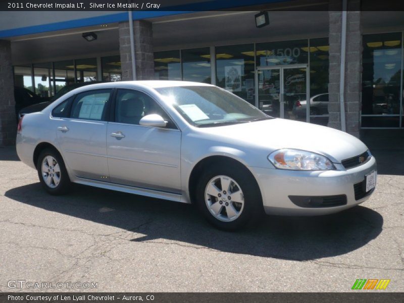Silver Ice Metallic / Gray 2011 Chevrolet Impala LT