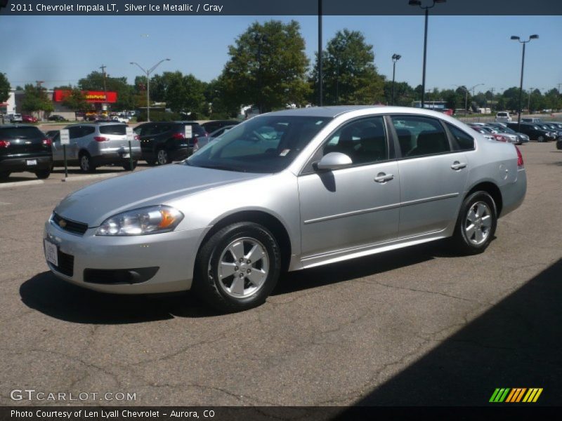 Silver Ice Metallic / Gray 2011 Chevrolet Impala LT