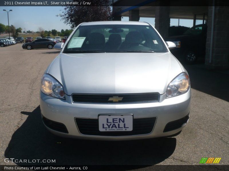 Silver Ice Metallic / Gray 2011 Chevrolet Impala LT
