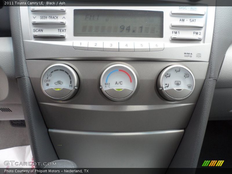 Black / Ash 2011 Toyota Camry LE