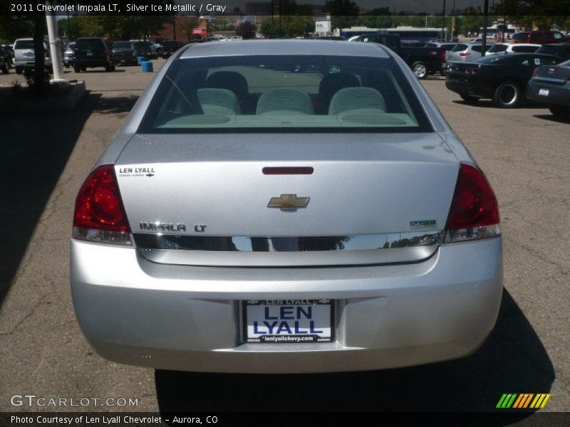 Silver Ice Metallic / Gray 2011 Chevrolet Impala LT
