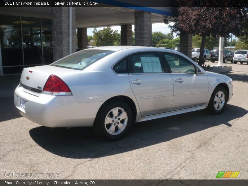 Silver Ice Metallic / Gray 2011 Chevrolet Impala LT
