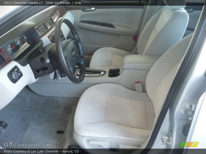 Silver Ice Metallic / Gray 2011 Chevrolet Impala LT