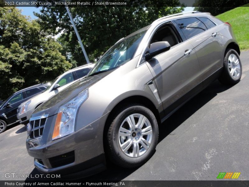 Mocha Steel Metallic / Shale/Brownstone 2012 Cadillac SRX Luxury