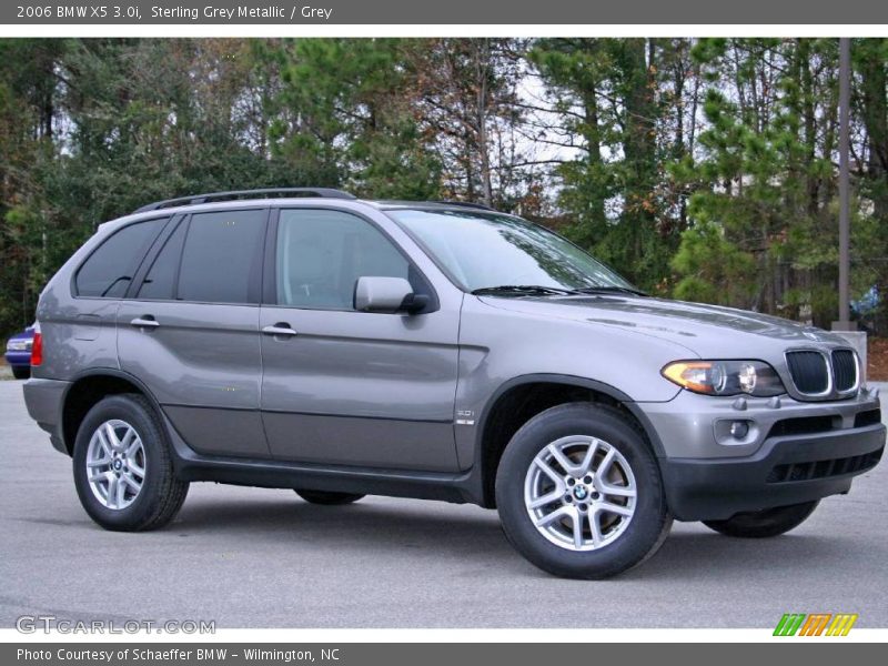 Sterling Grey Metallic / Grey 2006 BMW X5 3.0i