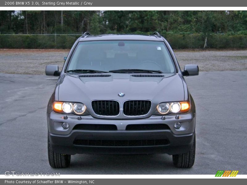 Sterling Grey Metallic / Grey 2006 BMW X5 3.0i