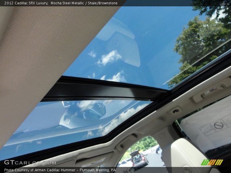 Sunroof of 2012 SRX Luxury