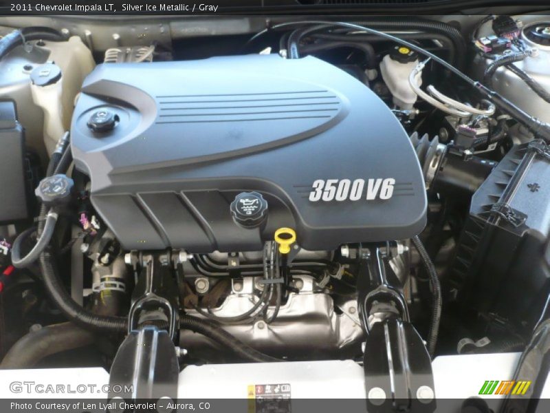 Silver Ice Metallic / Gray 2011 Chevrolet Impala LT