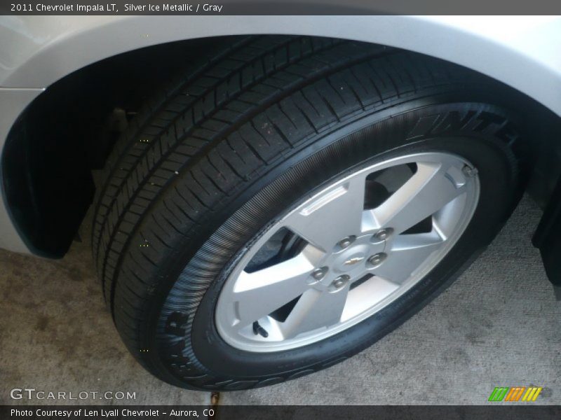 Silver Ice Metallic / Gray 2011 Chevrolet Impala LT
