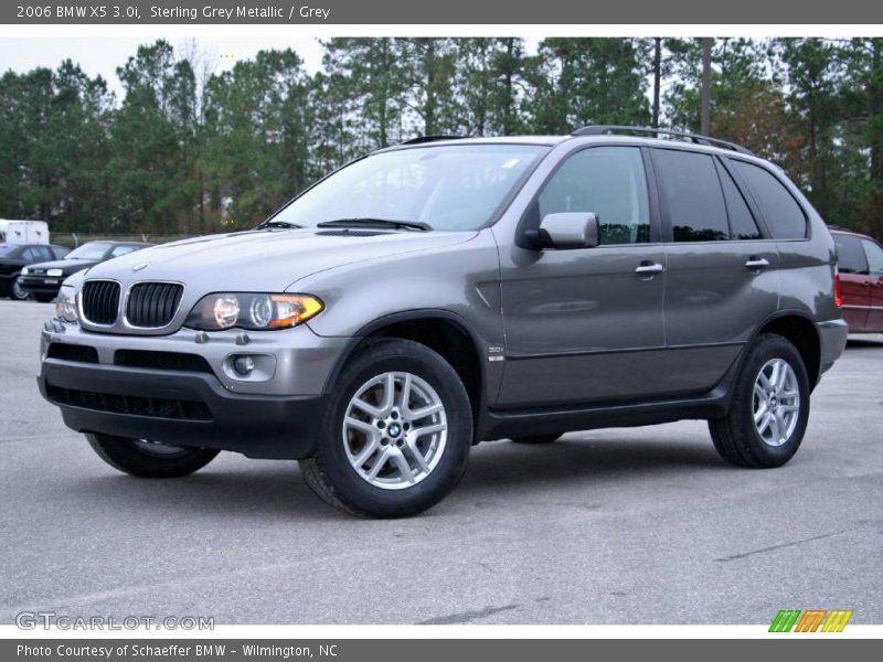 Sterling Grey Metallic / Grey 2006 BMW X5 3.0i