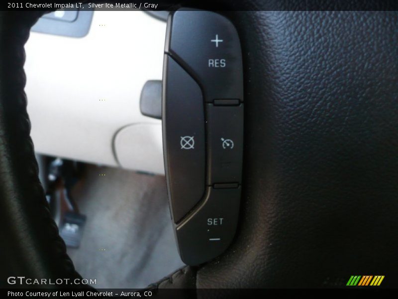 Silver Ice Metallic / Gray 2011 Chevrolet Impala LT