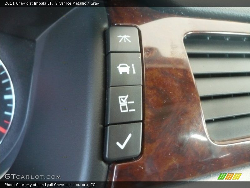 Silver Ice Metallic / Gray 2011 Chevrolet Impala LT