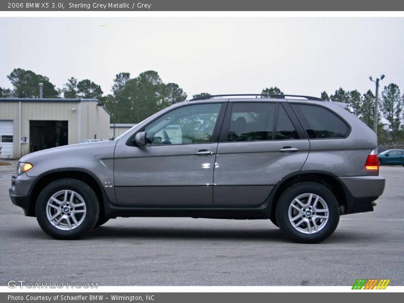 Sterling Grey Metallic / Grey 2006 BMW X5 3.0i