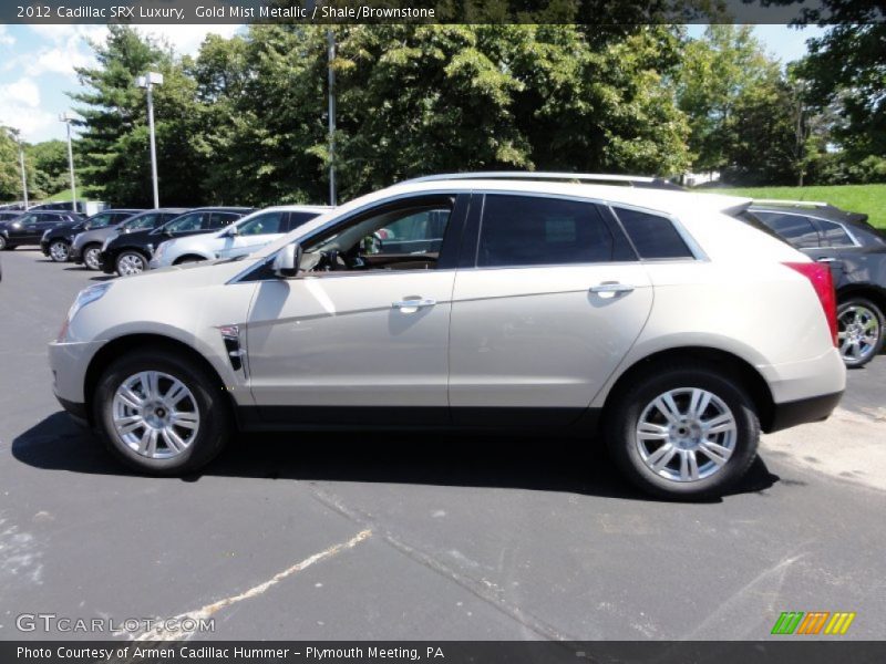  2012 SRX Luxury Gold Mist Metallic