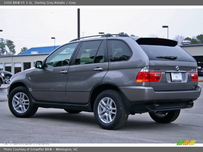 Sterling Grey Metallic / Grey 2006 BMW X5 3.0i