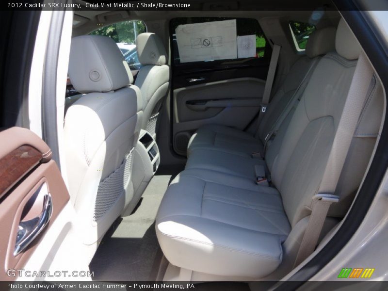  2012 SRX Luxury Shale/Brownstone Interior